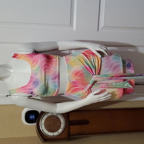 Black Bead Dresses & Skirts - Black Bead Casual Tie dye 2 pc. Set women's size L